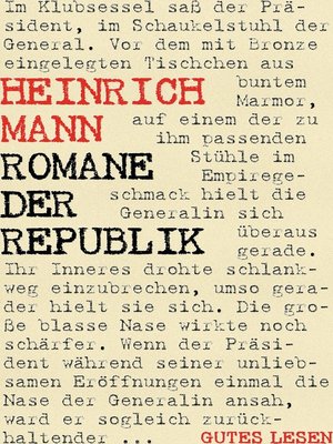 cover image of Romane der Republik--Trilogie (Mutter Marie. Eugénie. Die große Sache)